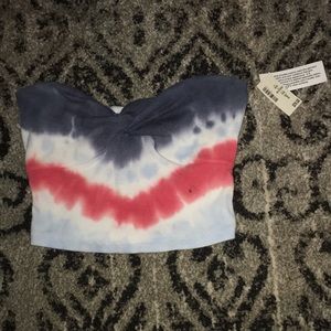 american eagle size s colorful tube top